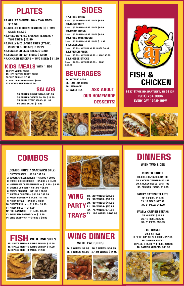 Full Menu